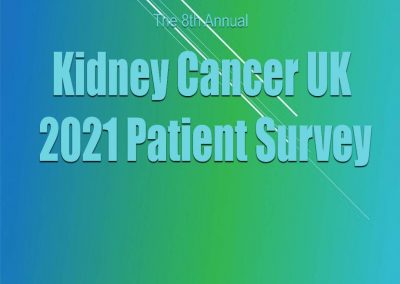 Kidney Cancer UK 2021 Patient Survey