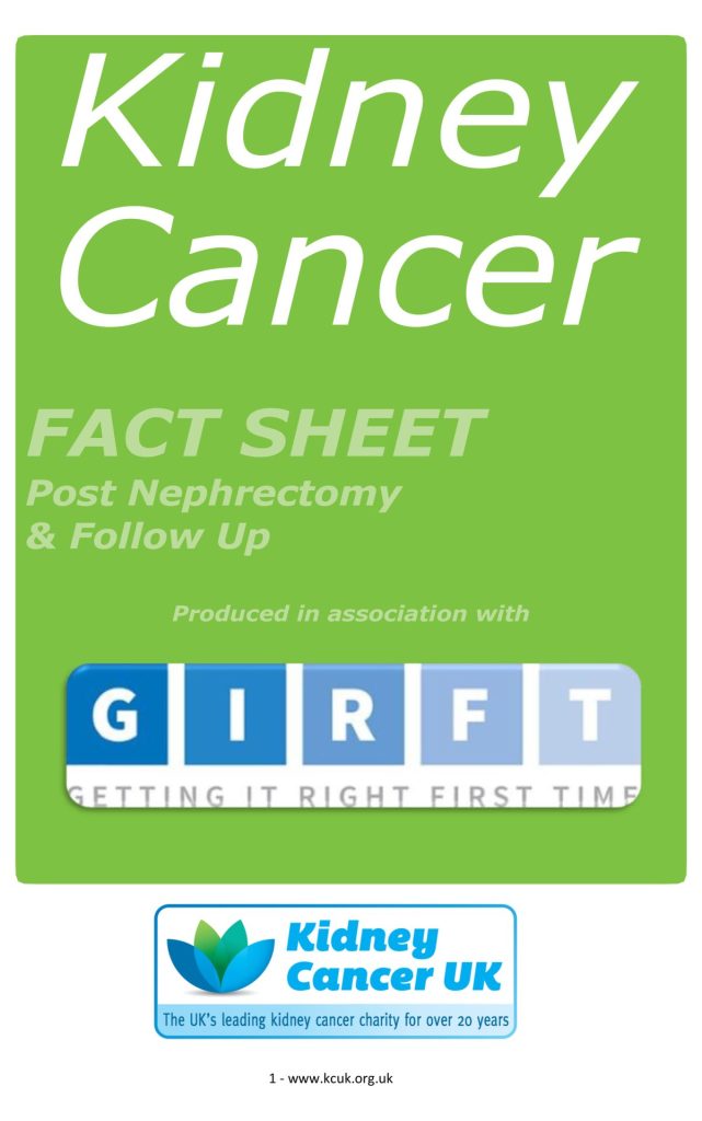 Post Nephrectomy & Follow Up GIRFT