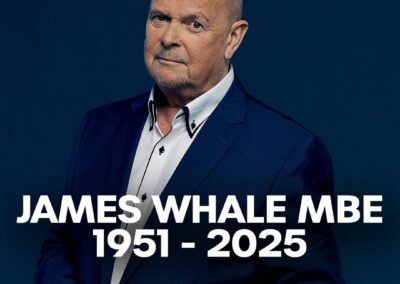 James Whale MBE<br><small>13th May 1951 - 4th August 2024</small>