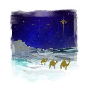 Star of Wonder Christmas Cards