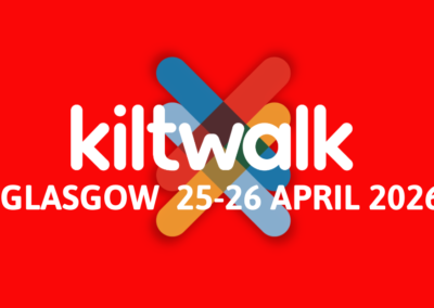 Glasgow Kiltwalk – Big Stroll Saturday