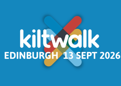 Edinburgh Kiltwalk – Mighty Stride Sunday